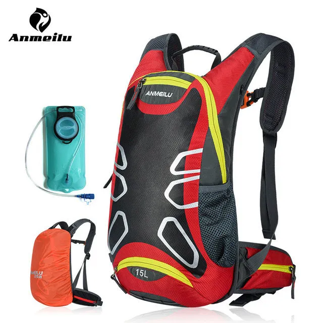 15L Hydration Bladder Backpack Outdoor Sport Camping Hiking Running Cycling