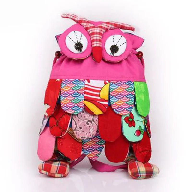 27cm So Cute!! Cartoon Owl Kid Backpack - Free Shipping to N.A.