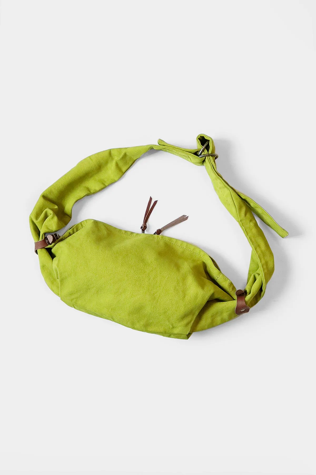 #6 Canvas LITTLE SNUFKIN Bag - Light Green