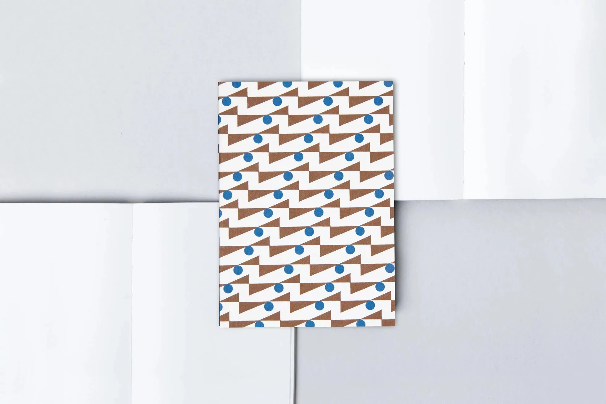 A6 Layflat Weekly Planner | Ltd Ed Enid Print | Brown/Blue | by Ola