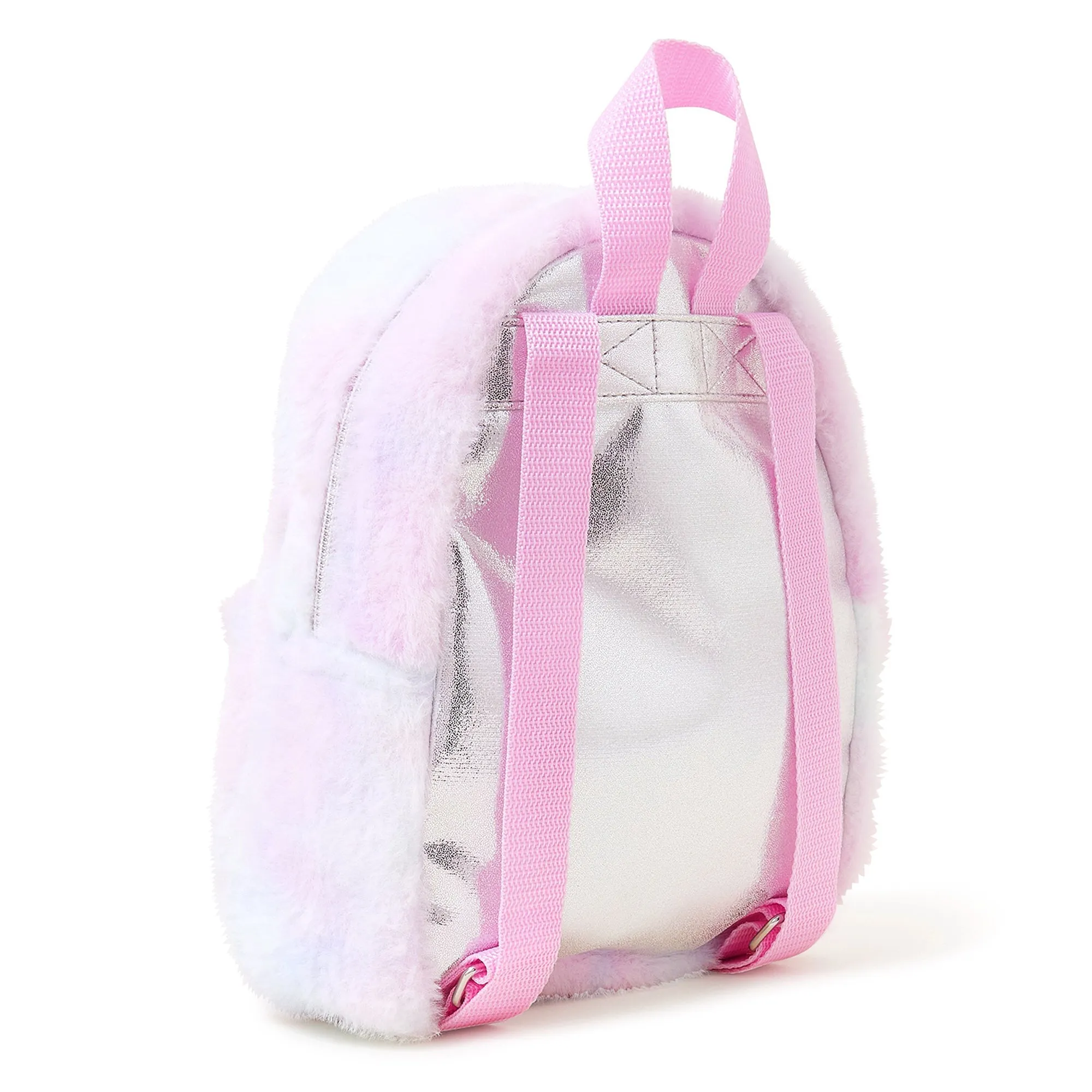 Accessorize London Girl's Fluffy Unicorn Backpack