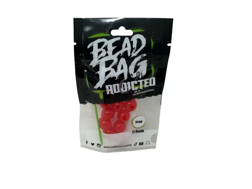 Addicted Fishing Red Roe Bead Bag