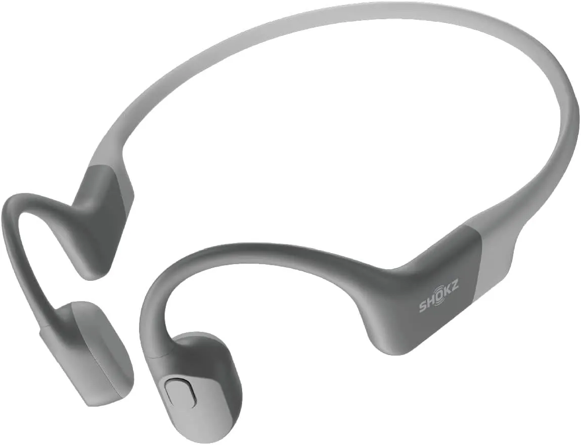 Aftershokz Shokz OpenRun Bluetooth Headphones Sweatproof Earphones - Grey