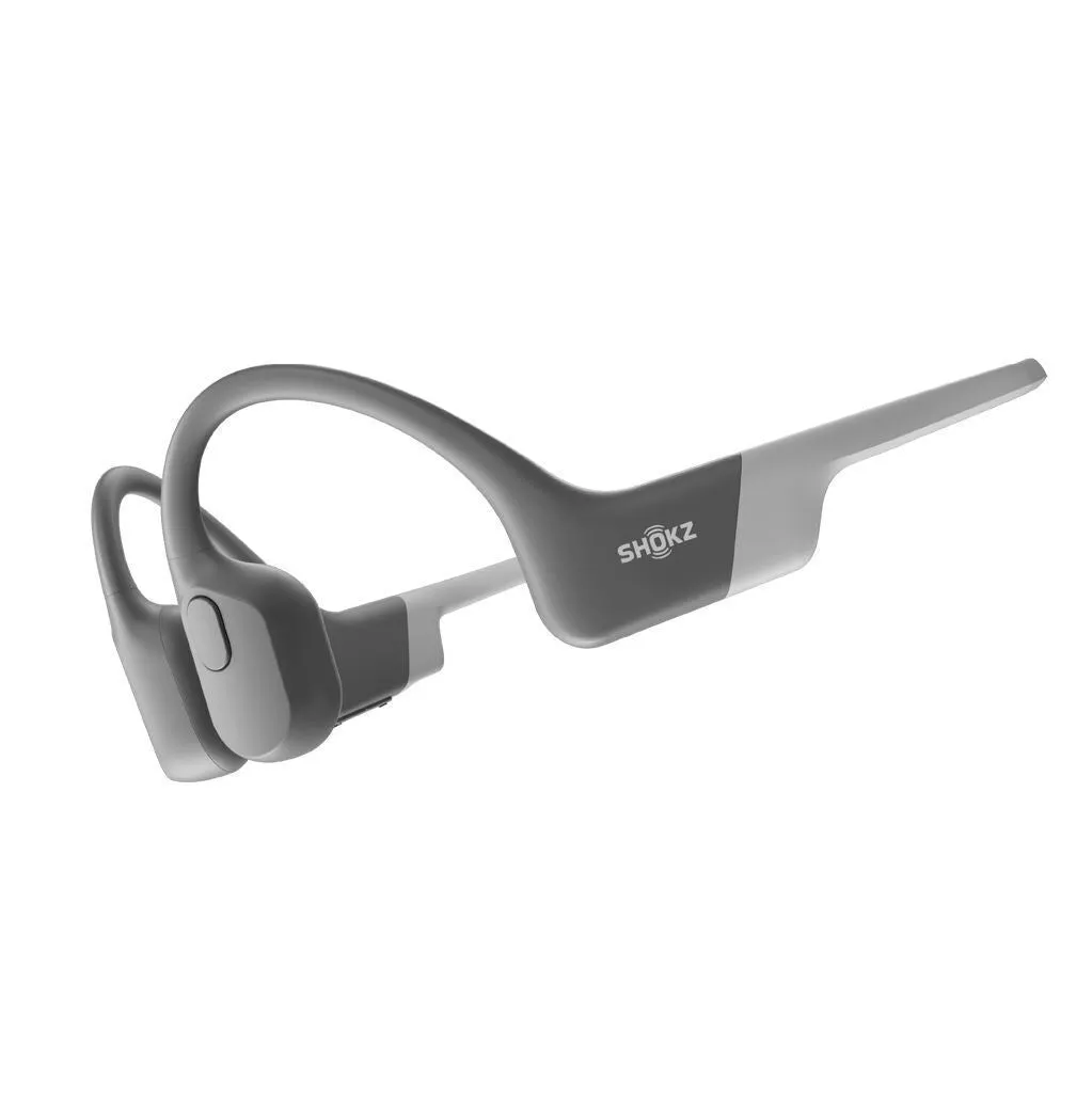 Aftershokz Shokz OpenRun Bluetooth Headphones Sweatproof Earphones - Grey