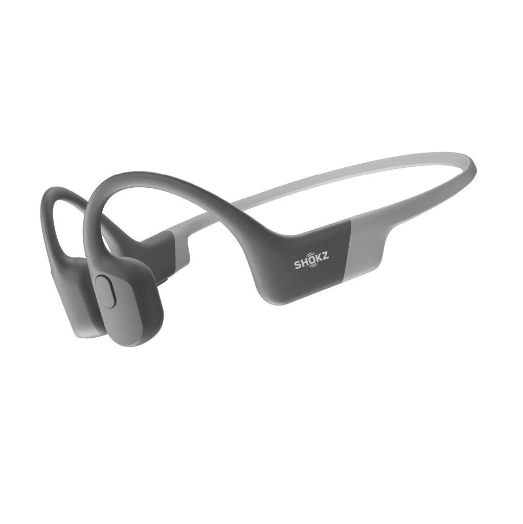 Aftershokz Shokz OpenRun Bluetooth Headphones Sweatproof Earphones - Grey