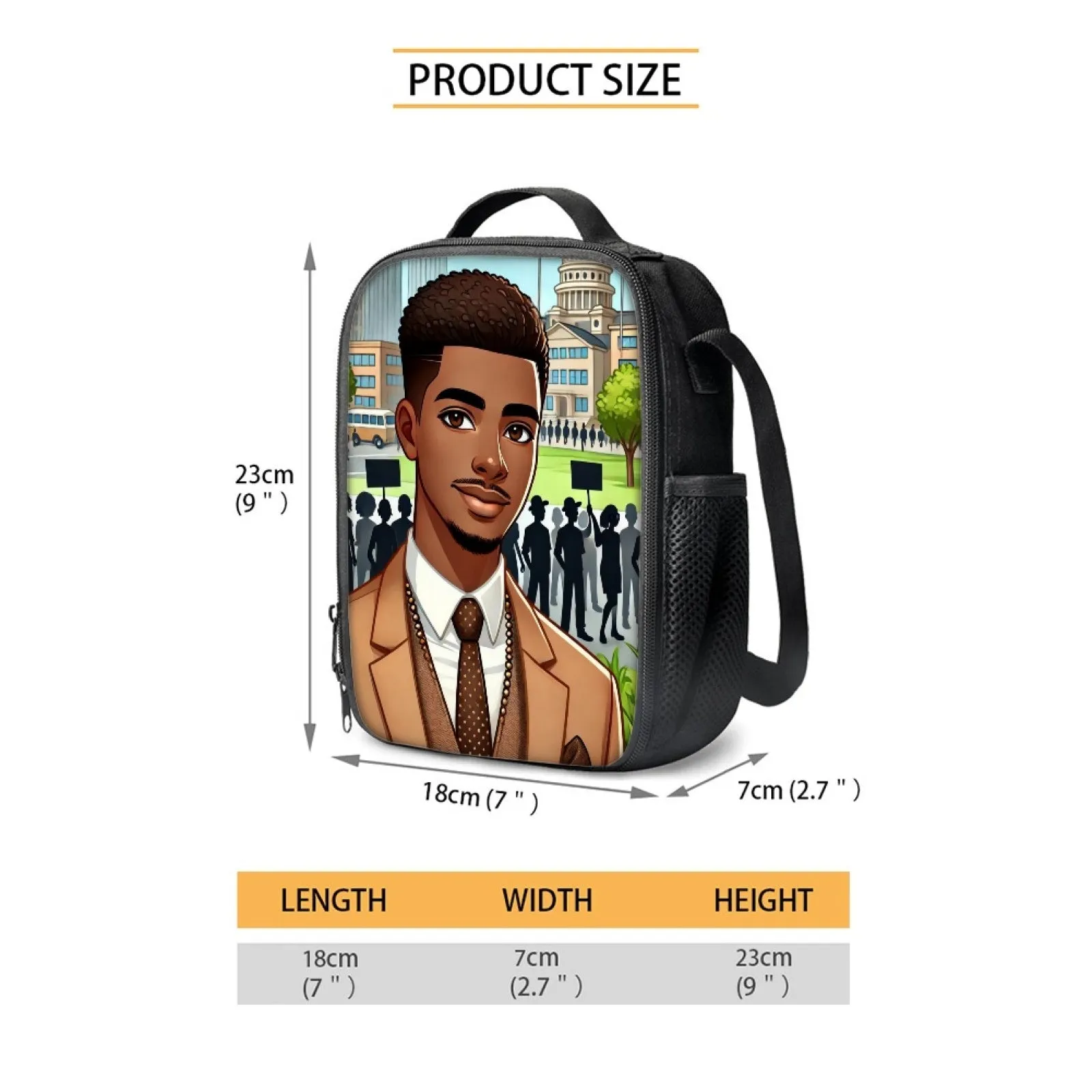 Akeem The Activist - Lunch Bag