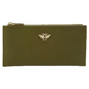 Alice Wheeler London Brunel Purse - Olive Green