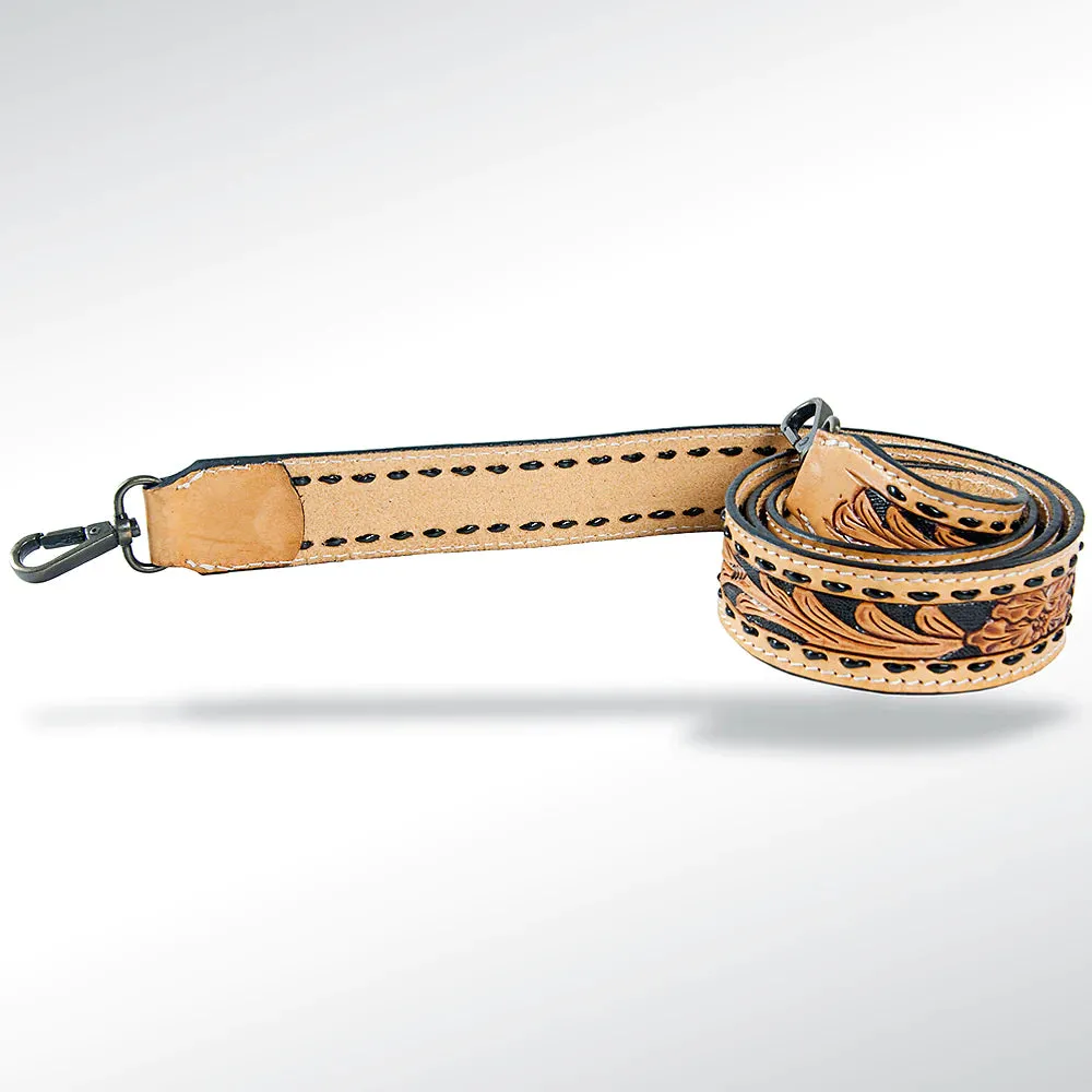 American Darling Tooled Purse Strap