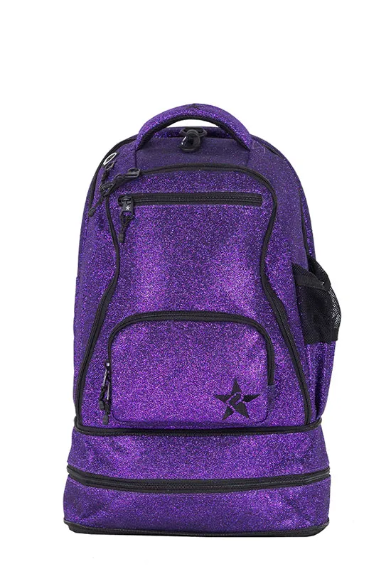 Amethyst Rebel Baby Dream Bag with Black Zipper