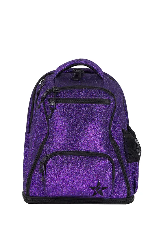 Amethyst Rebel Baby Dream Bag with Black Zipper