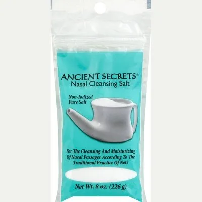 Ancient Secrets Nasal Clnsr Salt 8 OZ [UNFI #61653] T