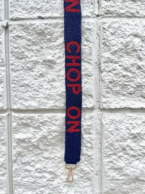 Atlanta Braves Beaded Purse Strap