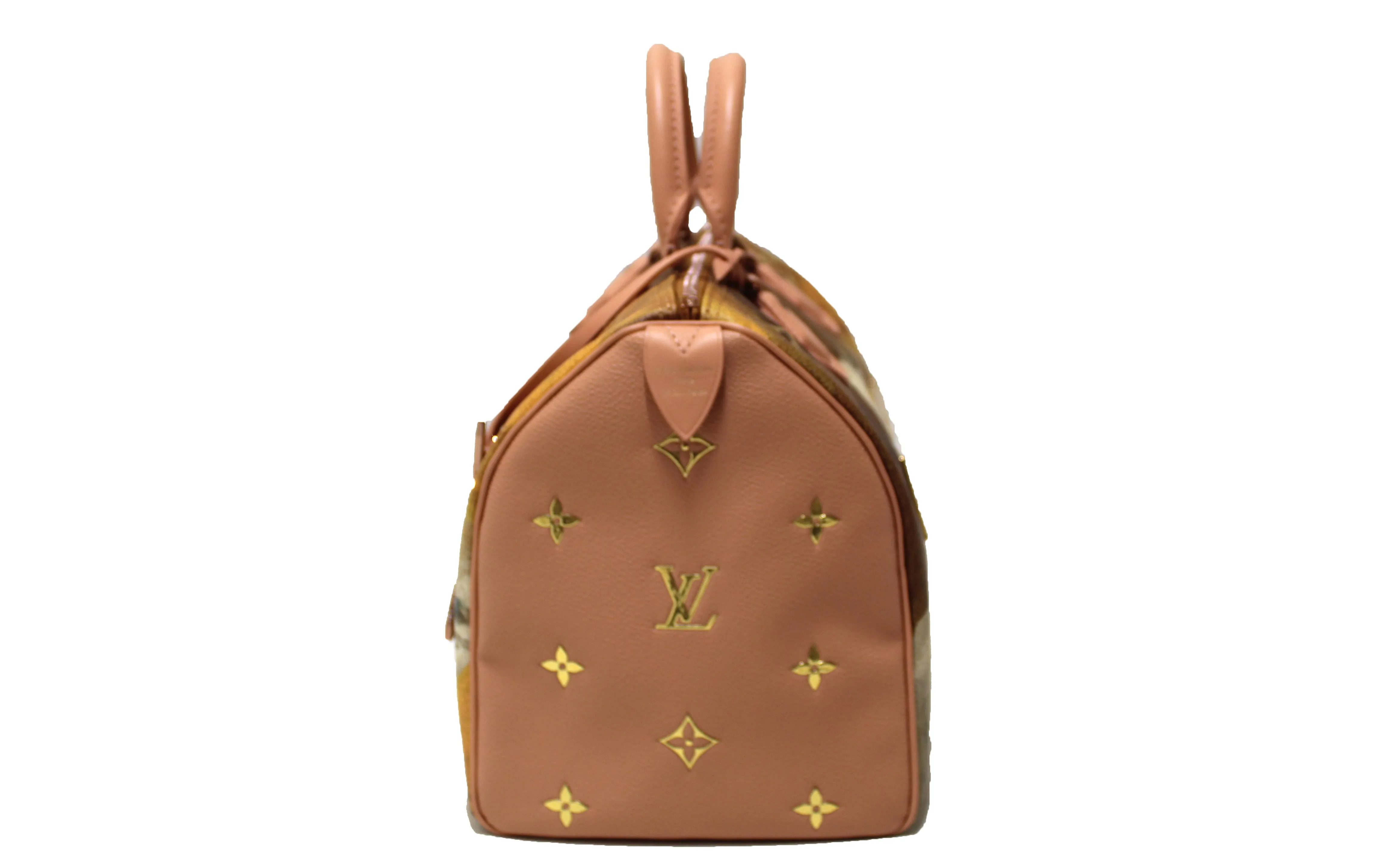 Authentic Louis Vuitton Limited Edition Masters Speedy 30 Jeff Koons Fragonard Bag