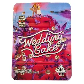 Bag Boyz - Wedding Cake - Mylar bags - 10cm x 12.8cm - Each