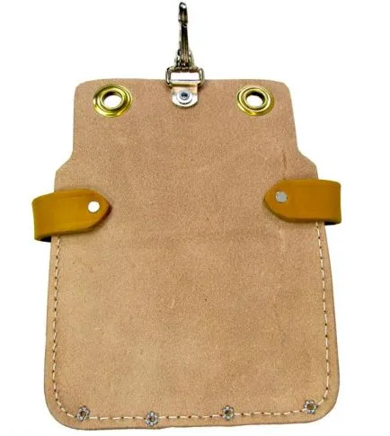 Bashlin Leather Bolt and Nut Bag w/ Reinforced Top - 25PLS