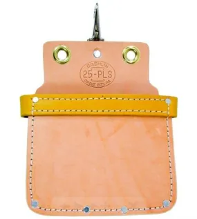 Bashlin Leather Bolt and Nut Bag w/ Reinforced Top - 25PLS