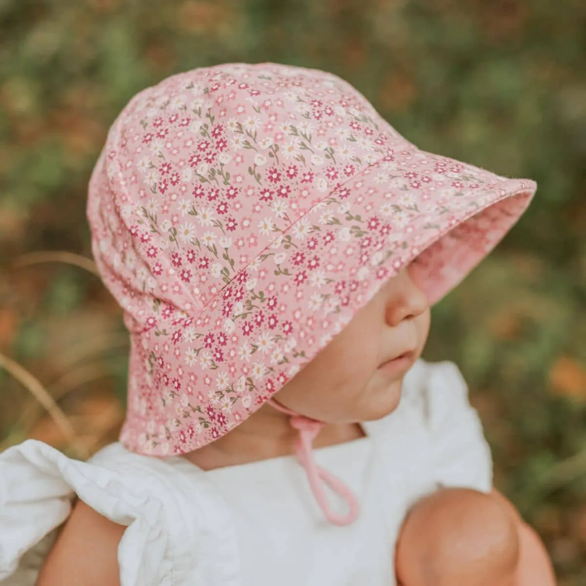 Bedhead Baby Bucket Hat with Strap - Limited Edition - Bridgette