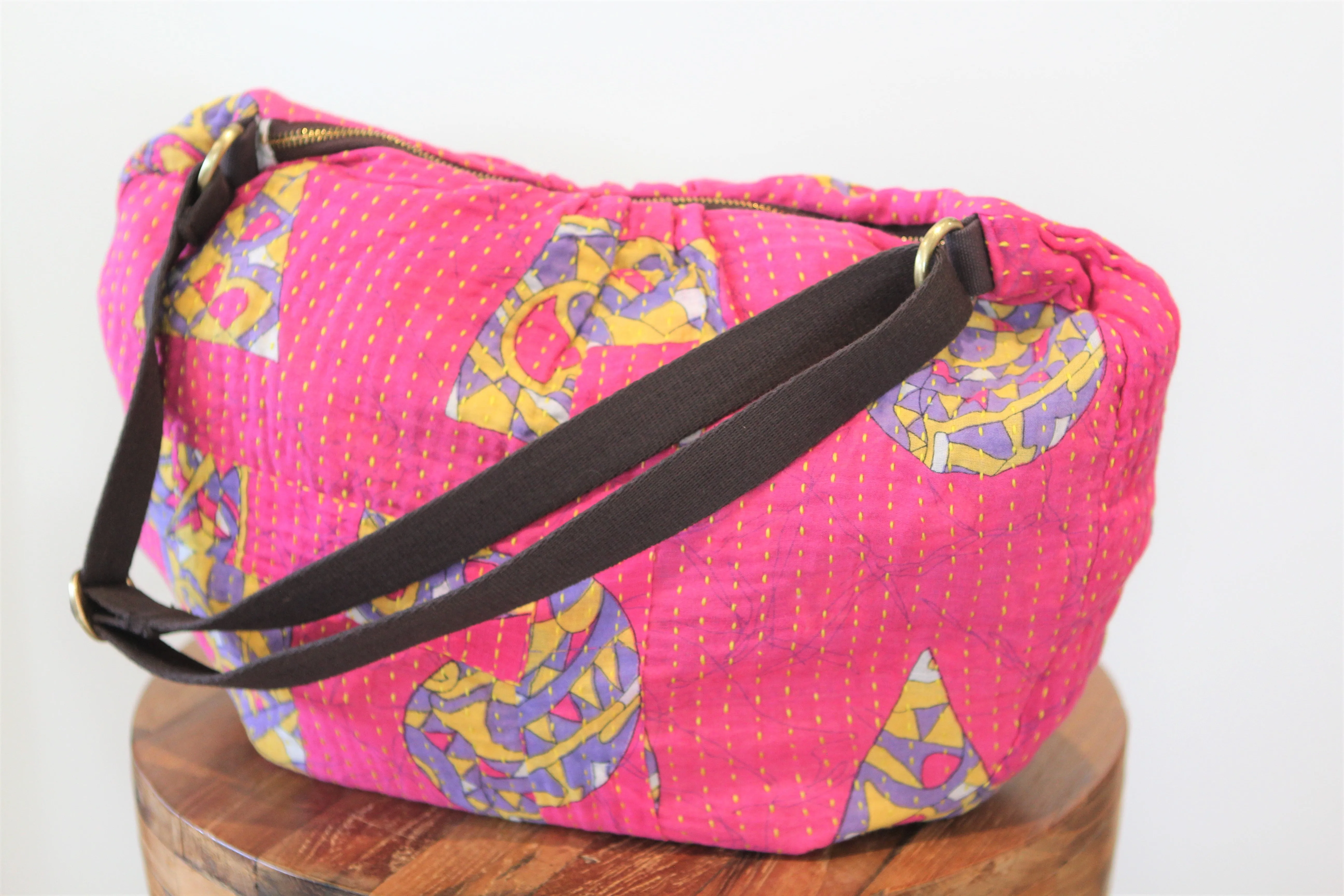 Bharati Boho Bag - Pink