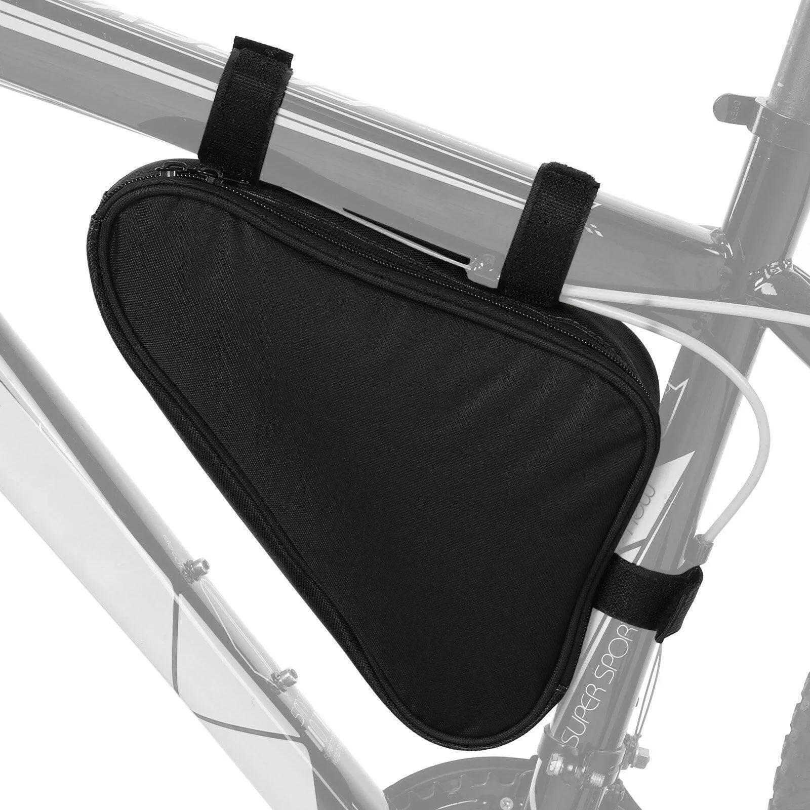 Bike Frame Bag Waterproof Bicycle Triangle Bag Front Tube Cycling Case Bike Pouch for Road Mountain Bike