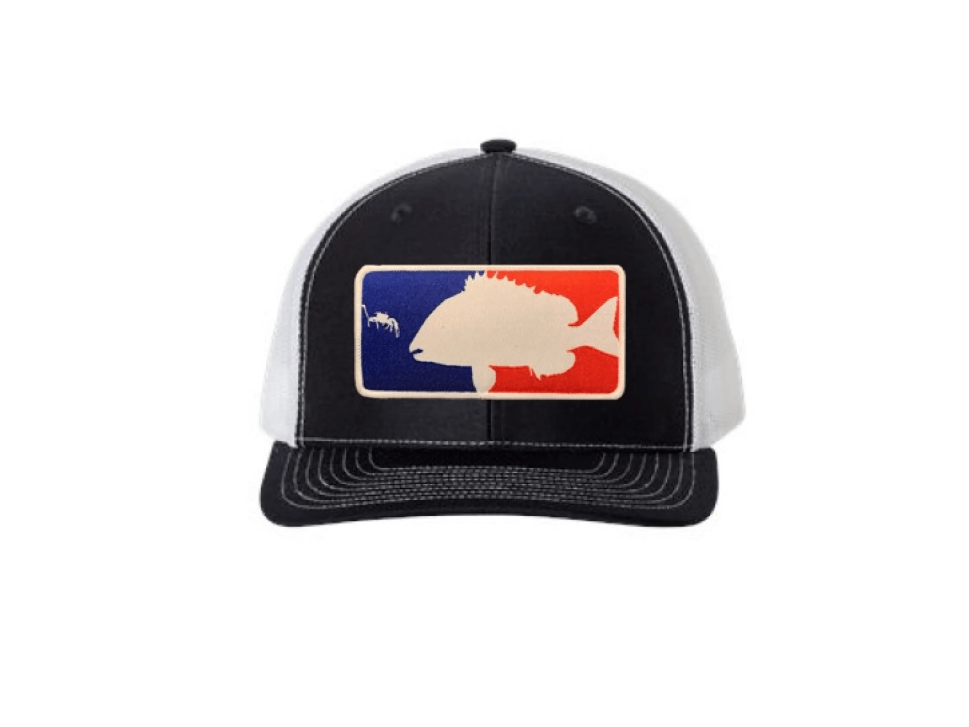 Black / White Major League Sheepshead Trucker Hat | Sheepshead Nation