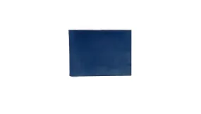 Blue Slim Leather Wallet