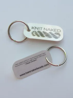 BNW "Knit Naked" Keytag