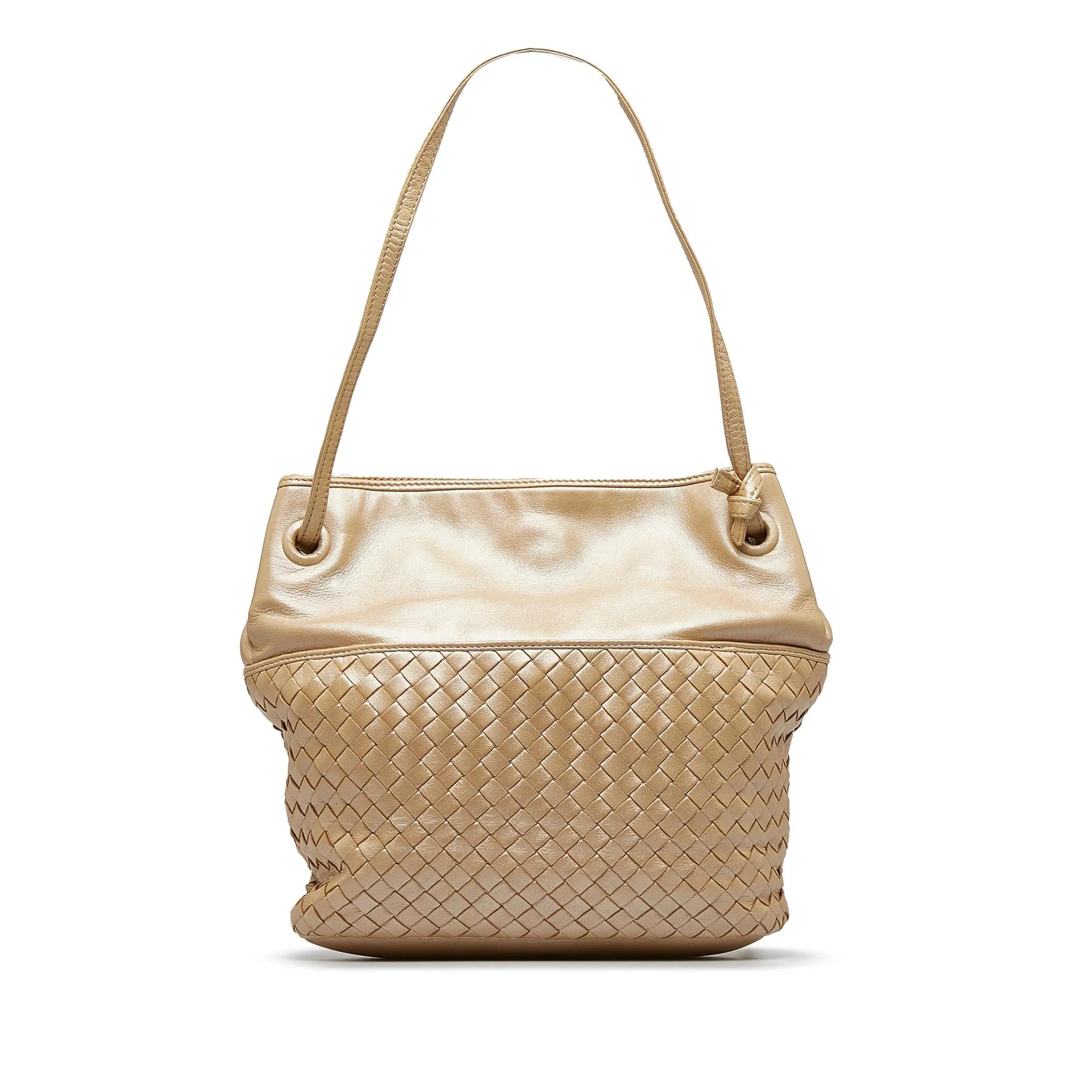 Bottega Veneta Intrecciato Shoulder Bag (SHG-pphL7D)