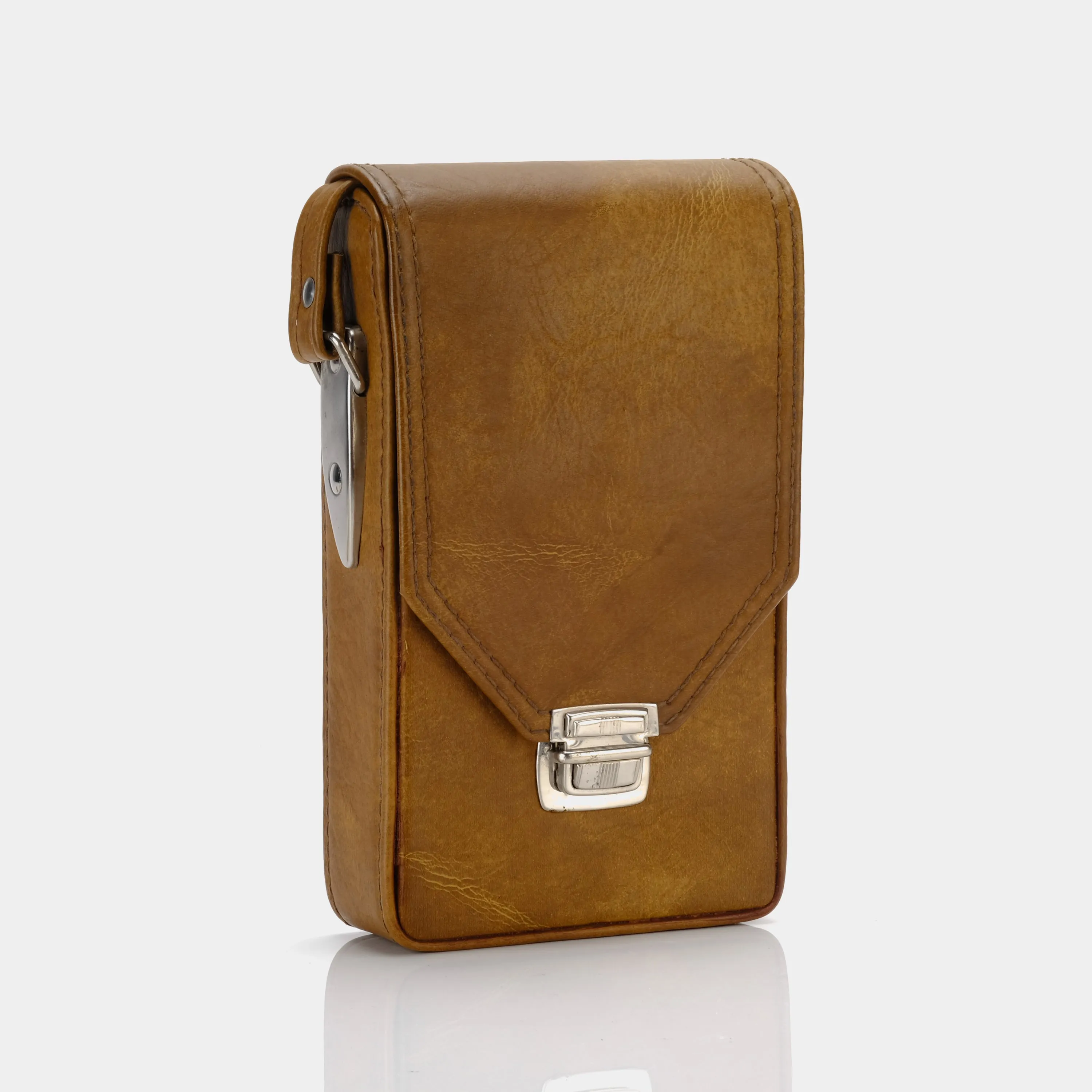 Brown Leather SX-70 Folding Camera Case