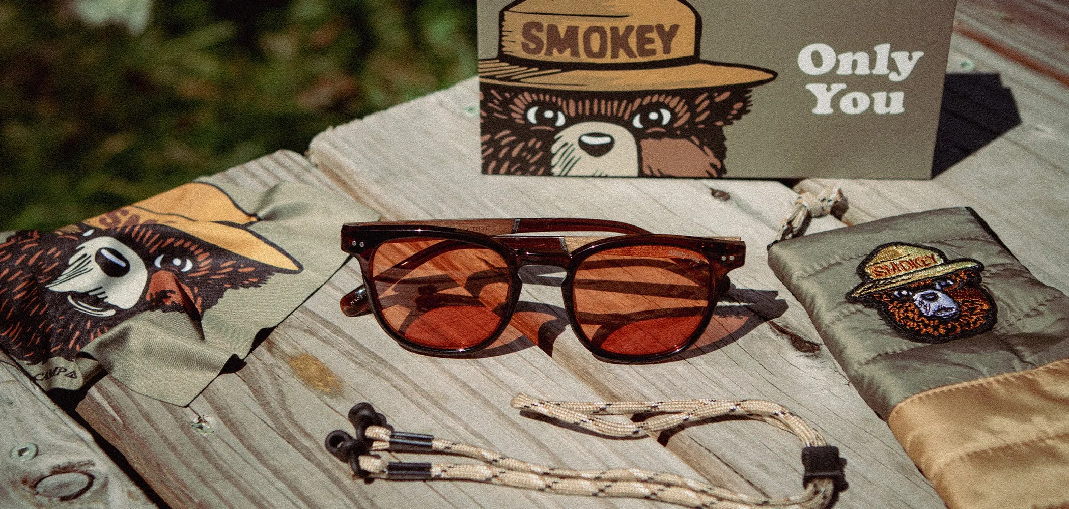 CAMP Topo Sunglasses - Smokey Bear Edition