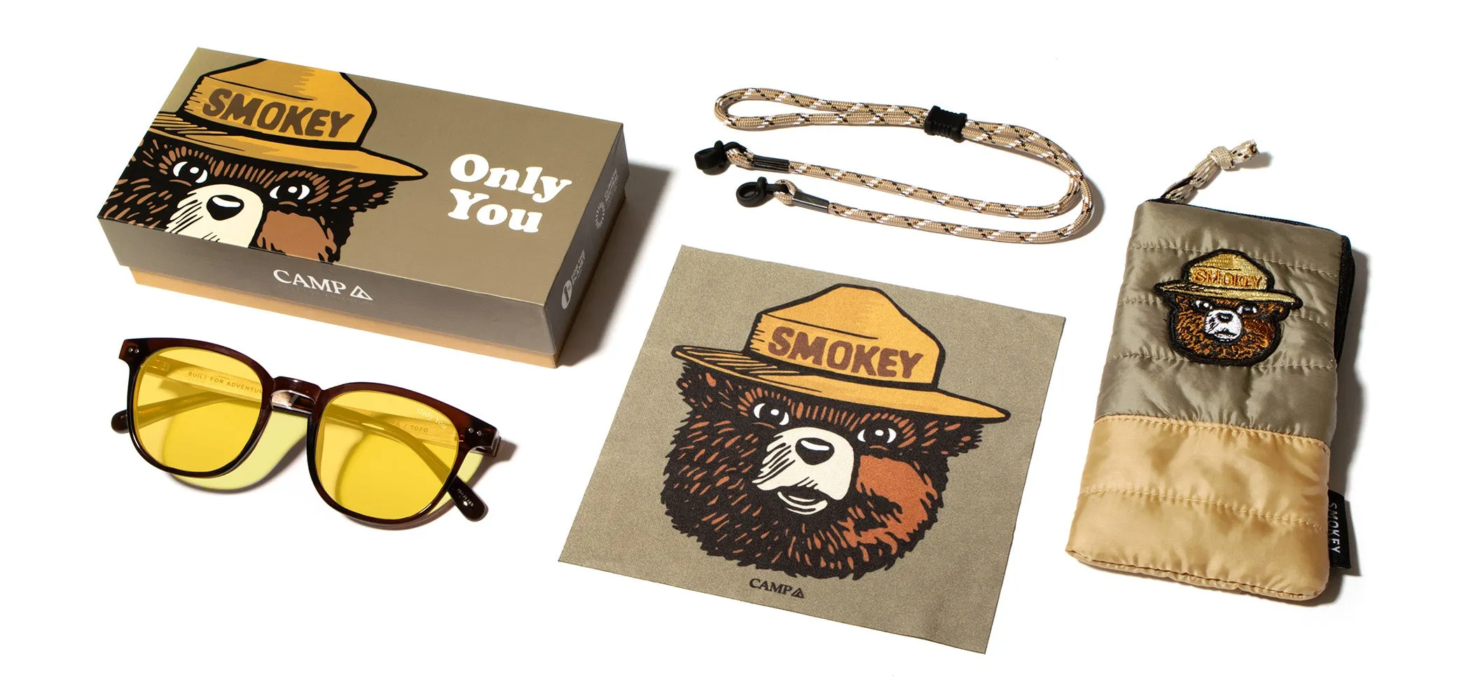 CAMP Topo Sunglasses - Smokey Bear Edition