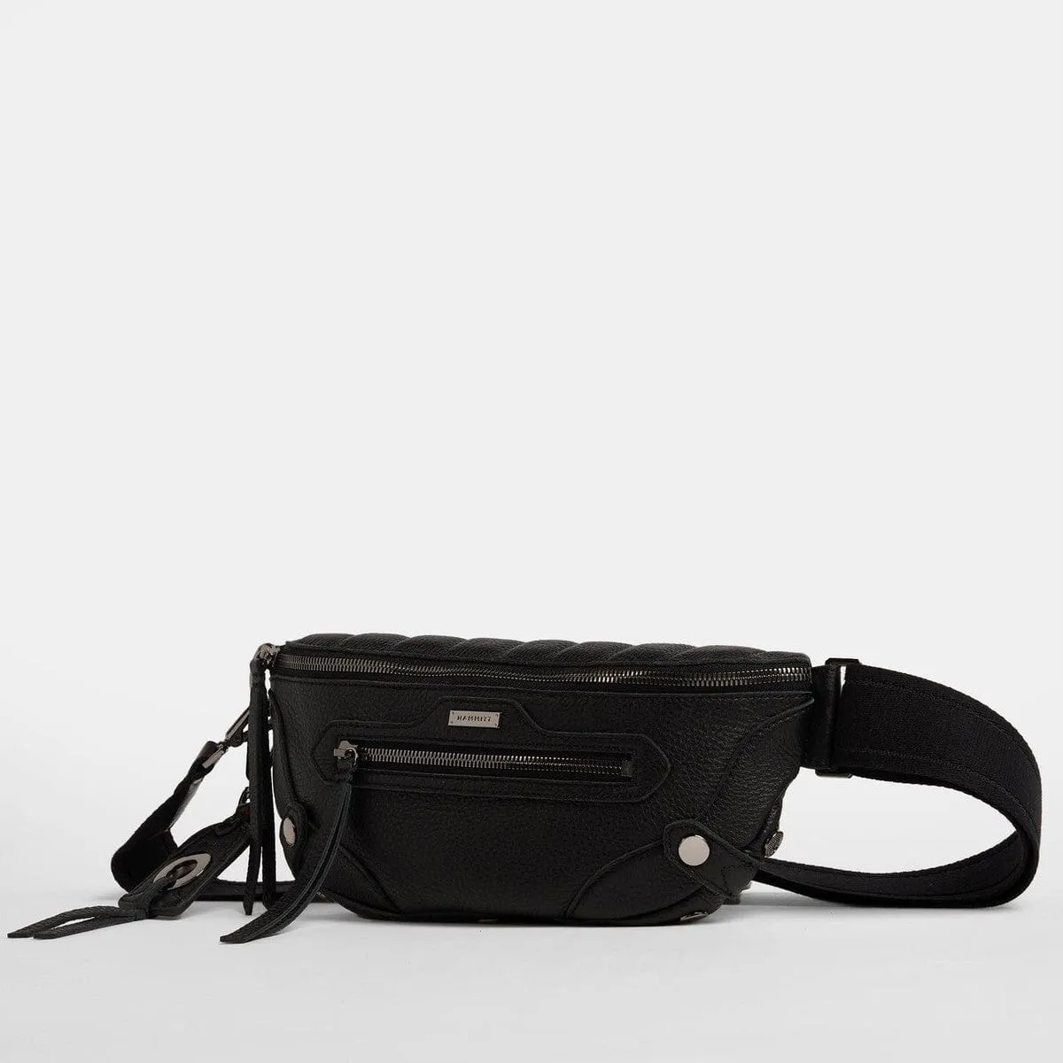 CHARLES CROSSBODY MED - Mulholland Collection/Gunmetal