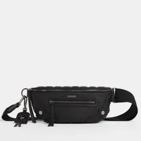 CHARLES CROSSBODY MED - Mulholland Collection/Gunmetal