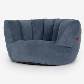 Charles Vintish Bean Bag - Needlecord Navy