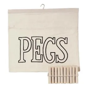 Chef Aid Cotton Peg Bag