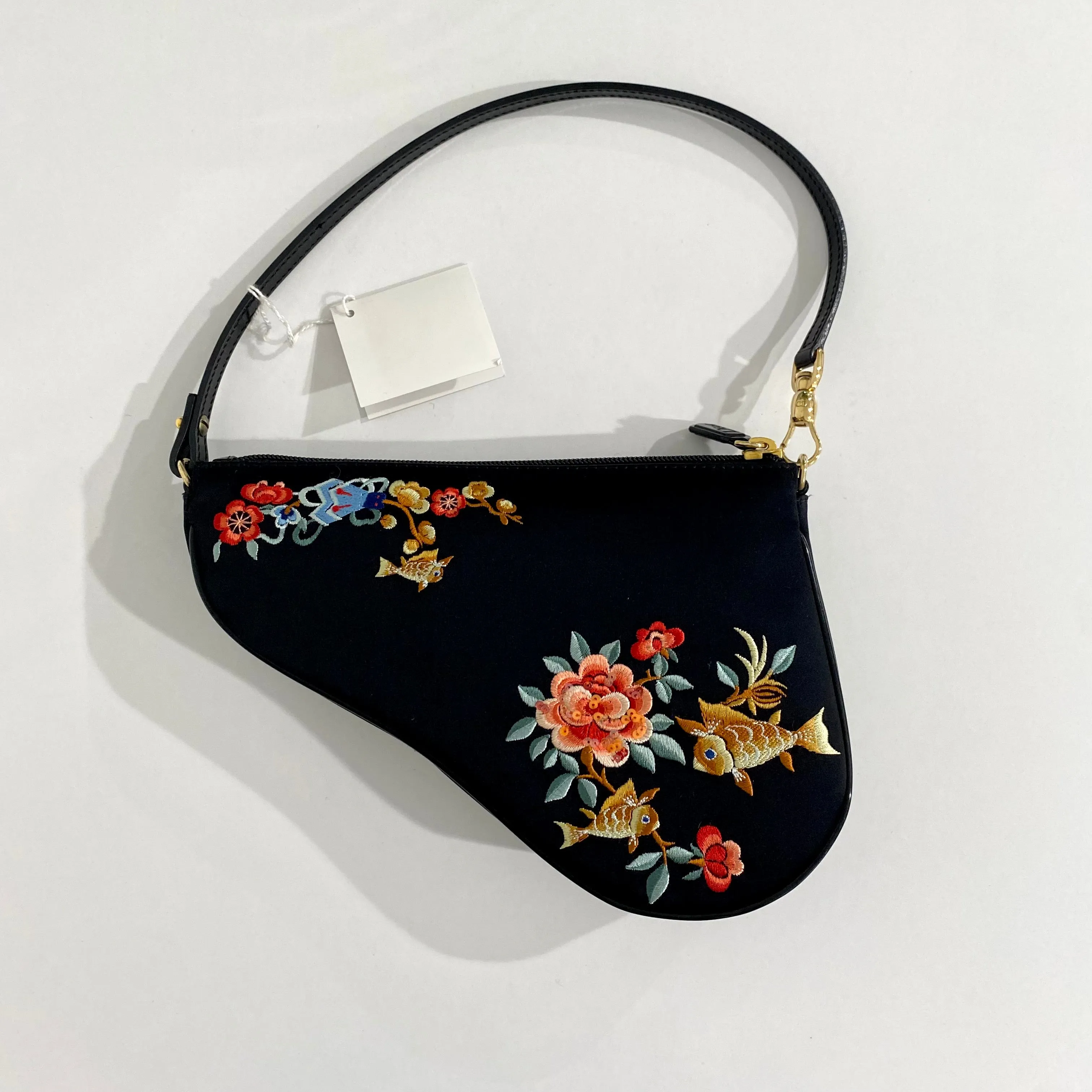 Christian Dior Koi Mini Saddle Bag