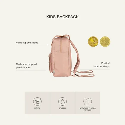 Citron Toddler Backpack Kids Backpack | Blush Pink Cherry