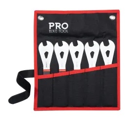 Cone Wrench set – 5 piece wrench set with storage bag