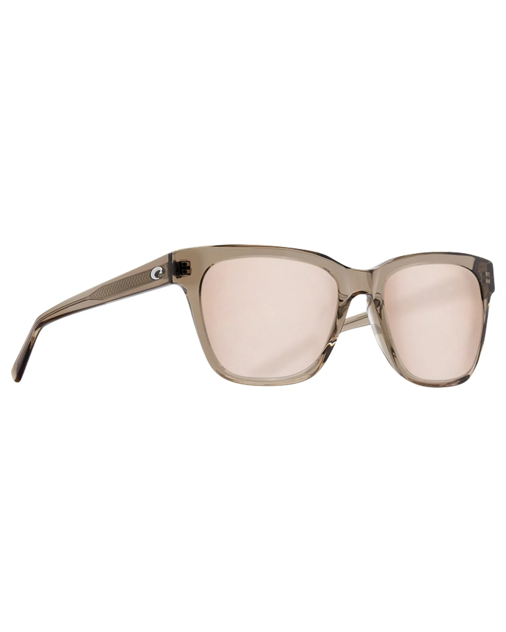 Coquina Copper Silver Mirror Sunglasses