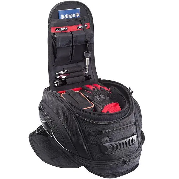 Cortech Super 2.0 18-Liter Tank Bag (Magnetic and Strap Mount)