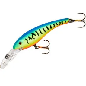 Cotton Cordell Deep Diver Lure - Chartreuse Blue Tiger