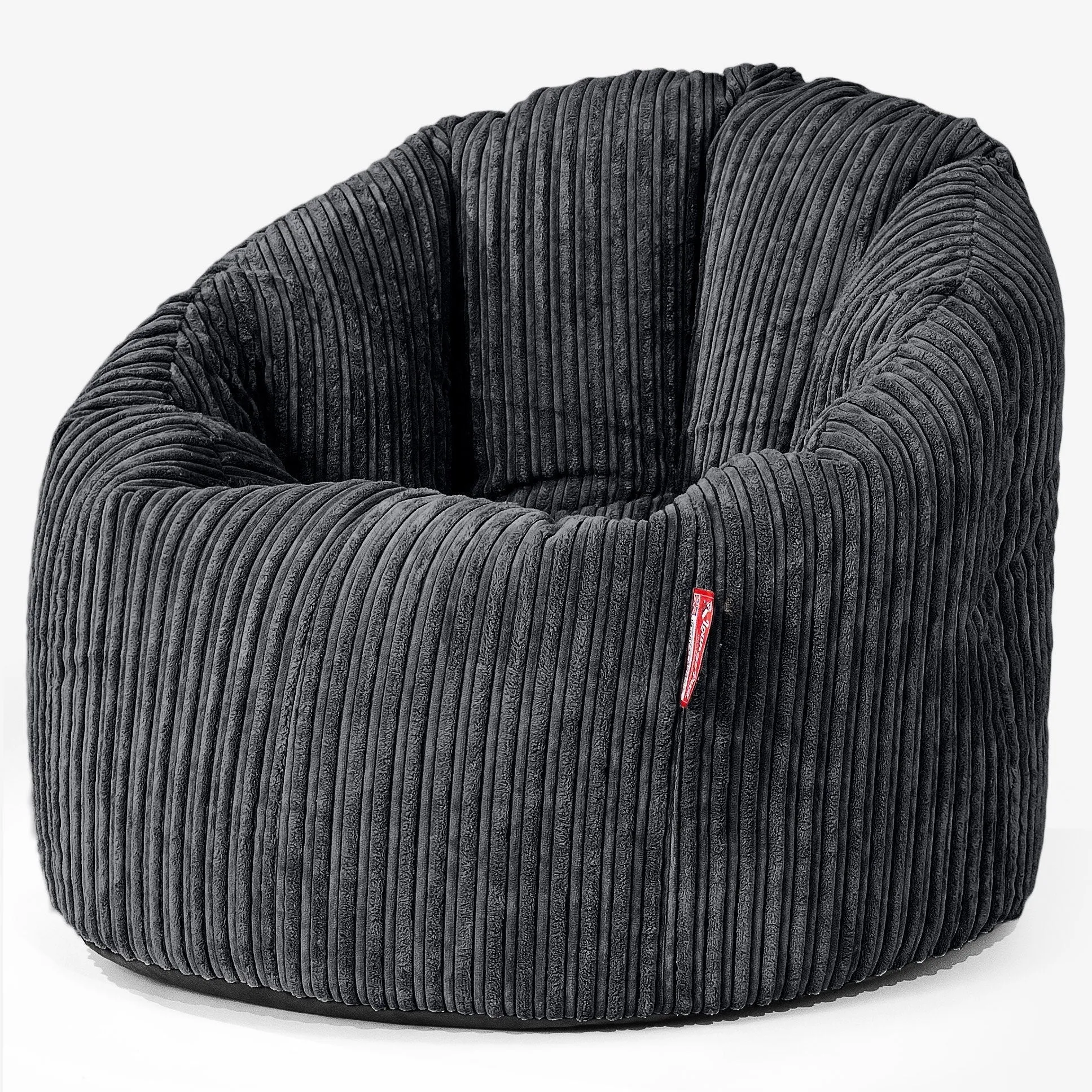 Cuddle Up Beanbag Chair - Cord Black