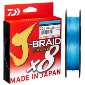 Daiwa J Braid Grand X8 Island Blue Braid