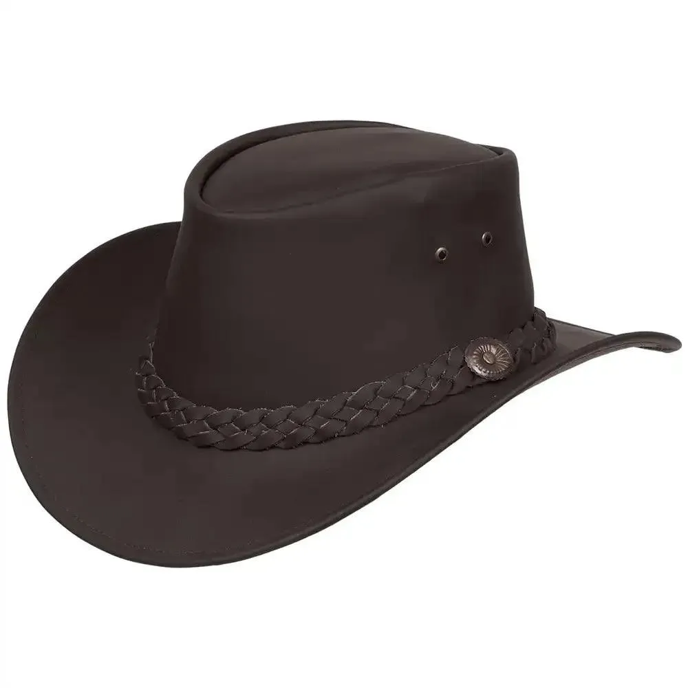 Deadwood Trading Tolga -Aussie Leather Outback Hat