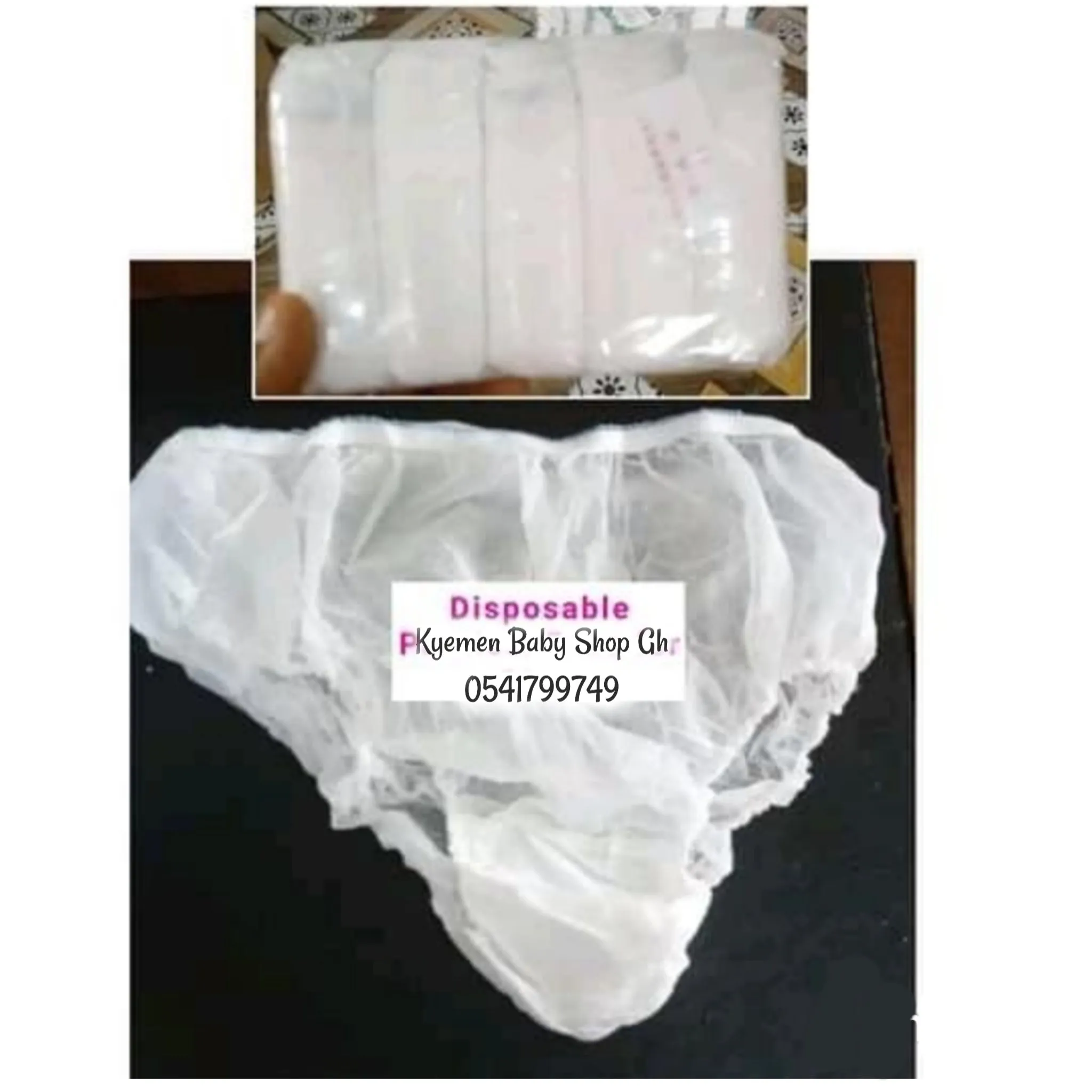 Disposable Panties / Maternity Panties (Size 12 Upwards) Big