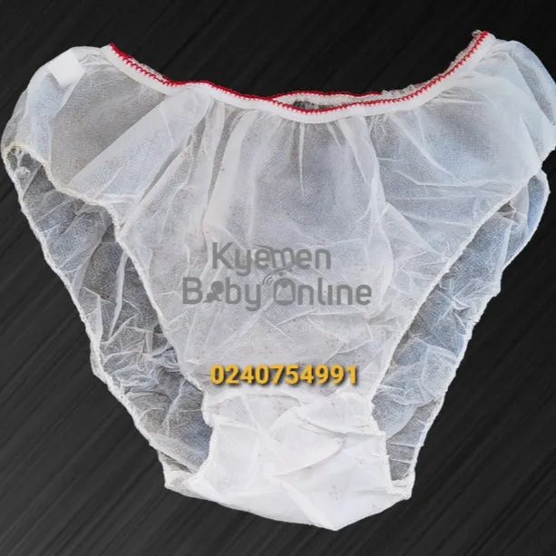 Disposable Panties / Maternity Panties (Size 12 Upwards) Big