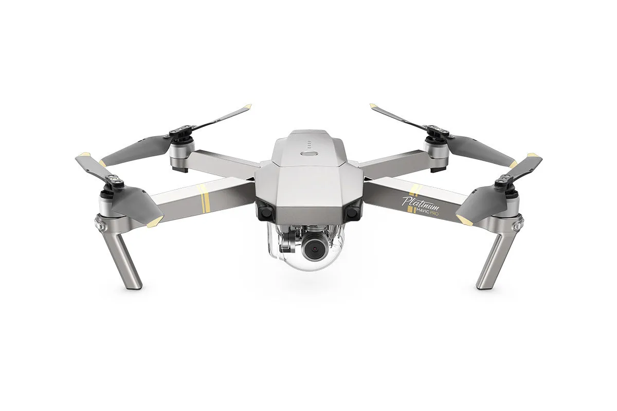 DJI Mavic Pro Platinum Fly More Combo (Renewed)