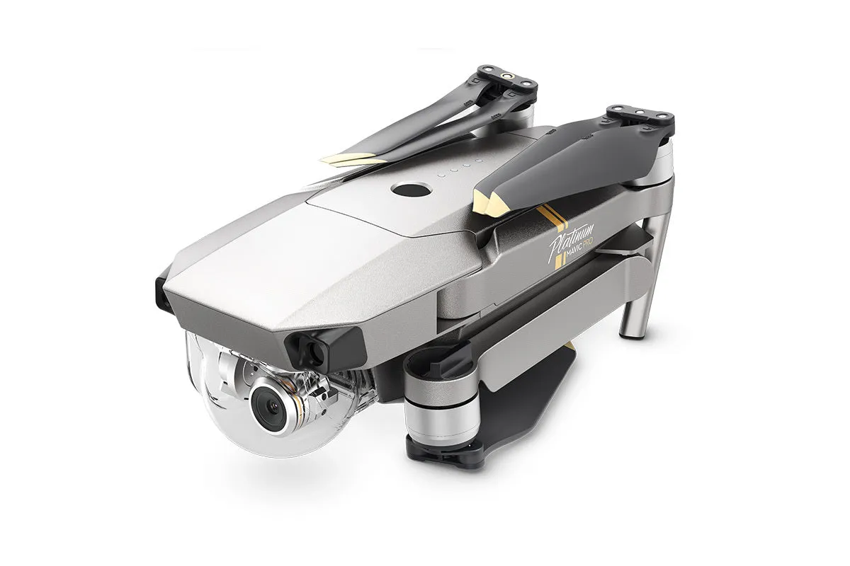 DJI Mavic Pro Platinum Fly More Combo (Renewed)