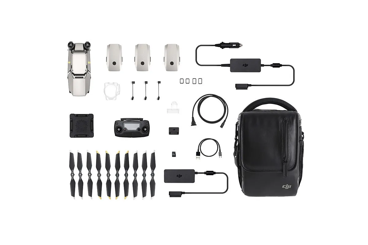 DJI Mavic Pro Platinum Fly More Combo (Renewed)