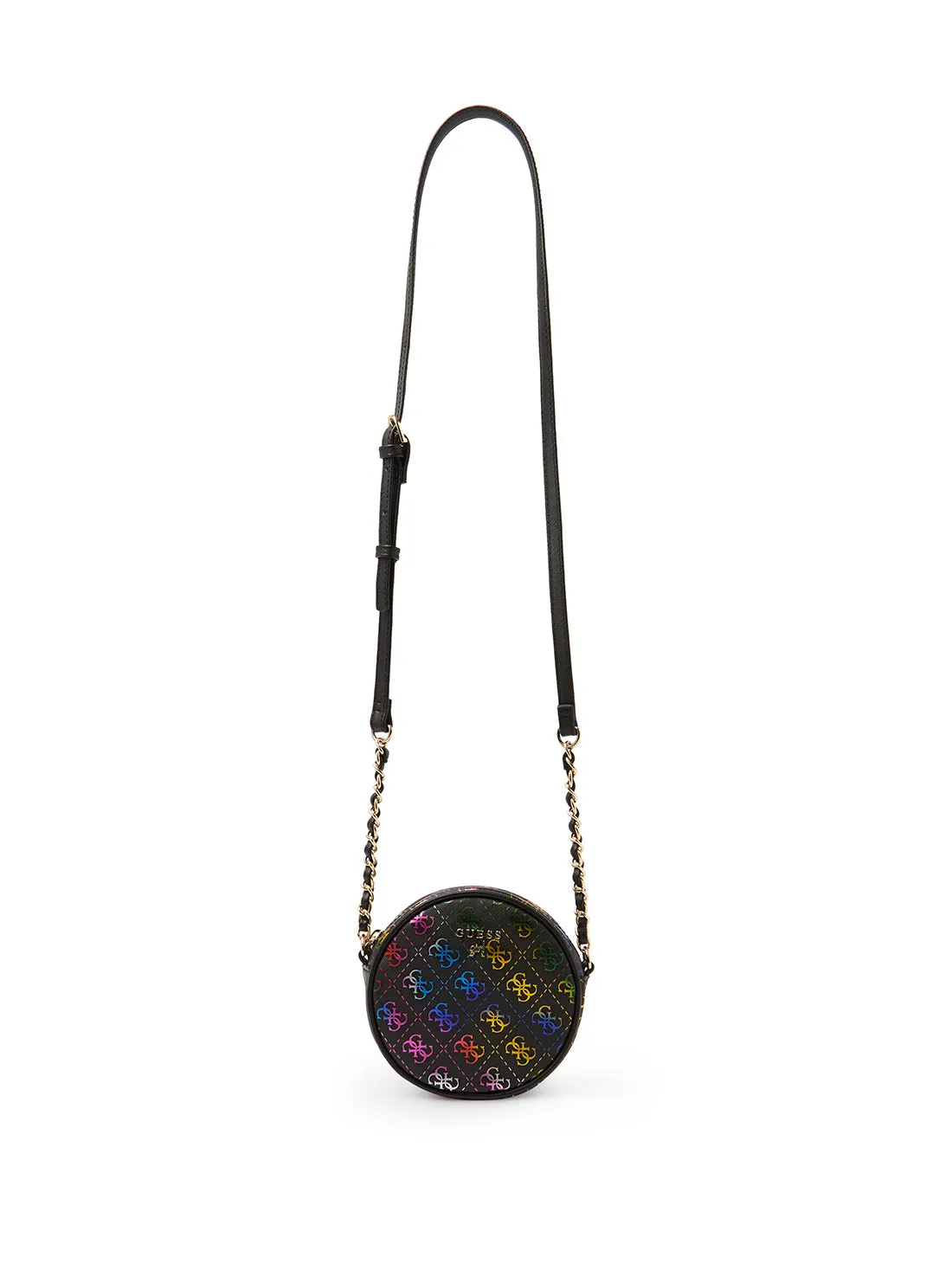 Eco Black iridescent Mini Me Crossbody Bag