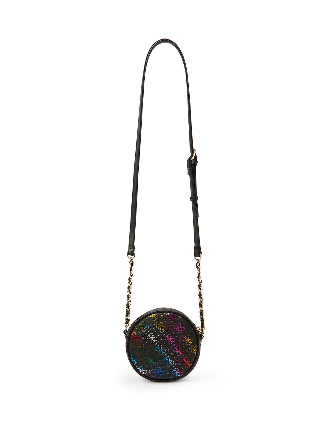 Eco Black iridescent Mini Me Crossbody Bag